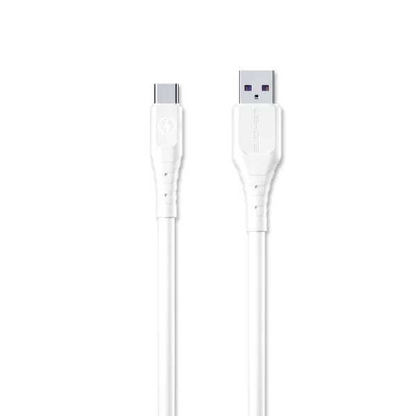 Кабель Wekome WDC-152 Type-C 6A (L=2M) [White]